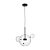 Подвесной светодиодный светильник Lumina Deco Neroni LDP 6016-3+1 BK
