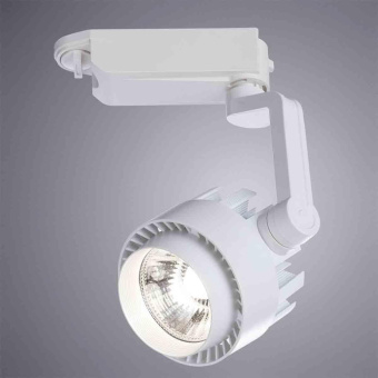 Трековый светодиодный светильник Arte Lamp Vigile A1610PL-1WH