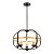 Подвесная люстра Lumina Deco Monterey LDP 1141-5 BK+MD