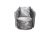 Кресло Verona вращающееся,вельвет принт листья Valdes110-SER/хром 70*77*80см