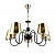 Подвесная люстра IMEX MD.4219-5-P-BK+FGD