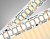 Светодиодная лента Ambrella Light 20W/m 240LED/m 2835SMD теплый белый 5M GS3401