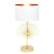 Настольная лампа Lumina Deco Fonti LDT 5534 GD+WT
