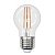Лампа светодиодная филаментная Uniel E27 13W 4000K прозрачная LED-G45-13W/4000K/E27/CL PLS02WH UL-00005908