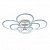 Потолочная светодиодная люстра iLedex Ring A001/10 WH