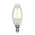 Лампа светодиодная филаментная Uniel E14 6W 3000K прозрачная LED-C35-6W/WW/E14/CL GLA01TR UL-00002196