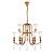 Подвесная люстра Lumina Deco Rionella LDP 8041-6+3 S.GD
