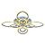 Потолочная светодиодная люстра Profit Light 8055/4+4 CHR