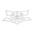 Потолочная светодиодная люстра Ambrella light Acrylica Original FA8914