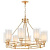 Подвесная люстра Lumina Deco Marietta LDP 8025-8 F.GD+WT