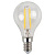 Лампа светодиодная филаментная ЭРА E14 11W 2700K прозрачная F-LED P45-11w-827-E14 Б0047012