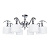 Потолочная люстра Arte Lamp Ibiza A4038PL-8CC