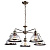 Подвесная люстра Arte Lamp Oglio A9273LM-5AB