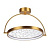 Потолочный светодиодный светильник Odeon Light Midcent Solaris 6627/36CL