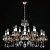 Подвесная люстра Artglass VIktorie Brass Antique CE