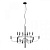 Подвесная люстра Loft IT Gino 10196/650 Chrome