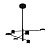 Подвесная светодиодная люстра Kink Light Мекли 07650-6D,19(4000K)