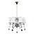 Подвесная люстра Lumina Deco Finezzia LDP 9267-6 CHR