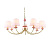 Подвесная люстра Ambrella Light High Light Ceramo Classic LH75025
