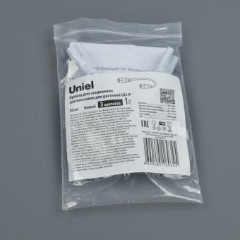 Провод Uniel UCX-PP3/L10-030 White 1 Polybag UL-00010072