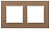 Рамка 2-постовая ЭРА Elegance 14-5302-07 Б0034572