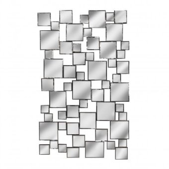 Зеркало Art Home Decor Tetris YJ358 CR 140х85 см Серебристый