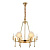 Подвесная люстра Lumina Deco Montego LDP 8010-6 F.GD
