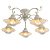 Потолочная люстра Arte Lamp 7 A4577PL-5WG