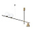 Подвесная люстра Arte Lamp Jacob A7029PL-3BK