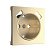 Накладка для розетки USB Werkel шампань рифленый W1179510 4690389160592