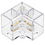 Коннектор L-образный Lightstar Varieta 450002