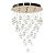 Каскадная люстра Arti Lampadari Flusso H 1.4.45.615 G