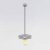 Подвесной светильник Eurosvet 50167/1 серебряный