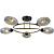 Потолочная люстра Illumico IL0300-5CSQ-79 BK AB