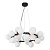 Подвесная люстра Lumina Deco Marsiada LDP 6033-25 BK+GD