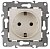 Розетка ЭРА 12 2P E Schuko со шторками 16A 250V 12-2102-02 Б0014688