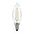 Лампа светодиодная филаментная Gauss E14 9W 2700К прозрачная 103801109