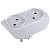 Сетевой разветвитель ЭРА SP-2-W C0045520