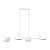 Подвесная люстра Arte Lamp Sebastian A7051SP-4WH