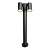 Уличный светильник Arte Lamp Mistero A3302PA-2BK