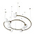 Подвесная люстра Loft IT Infinite 10155/800 Gold