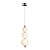 Подвесной светодиодный светильник Lumina Deco Snowman LDP 6834-1 WT+CHR