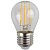 Лампа светодиодная филаментная ЭРА E27 7W 4000K прозрачная F-LED P45-7W-840-E27 Б0027949