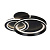 Потолочный светодиодный светильник Ambrella light Acrylica Disk FA8515