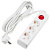 Удлинитель Uniel Ultra 3гн х 5м с/з S-GCU3-5B White UL-00010018