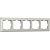 Рамка Werkel Antik на 5 постов жемчужный WL07-Frame-05 4690389063534