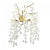 Бра IMEX Guido CR.202353-3-W-BR