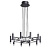 Подвесная светодиодная люстра Arte Lamp Empire A2482SP-20BK