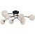 Потолочная люстра Illumico IL0299-8CSQ-79 BK AB