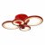 Потолочная светодиодная люстра iLedex Ring A001/4 Red